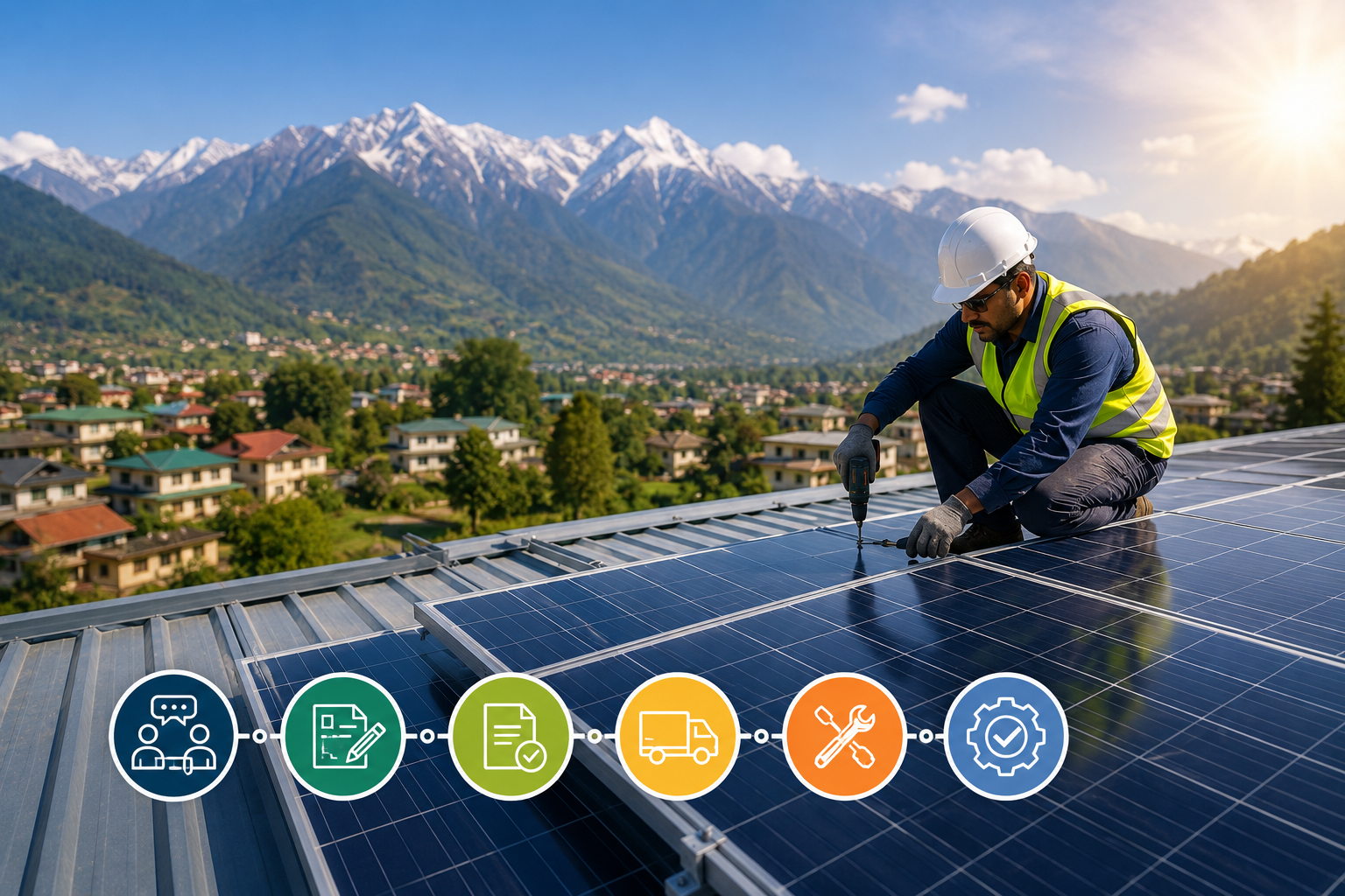Solar Panel Installation in Himachal Pradesh and Punjab