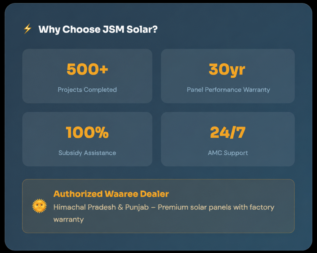 Why choose JSM Solar